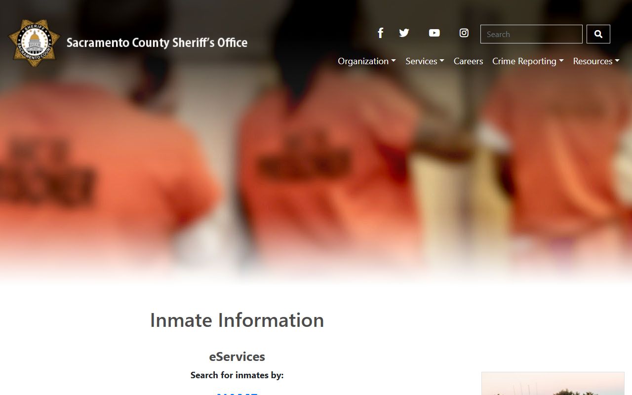 Sacramento County Sheriff inmate search database for 72 hour booking records
